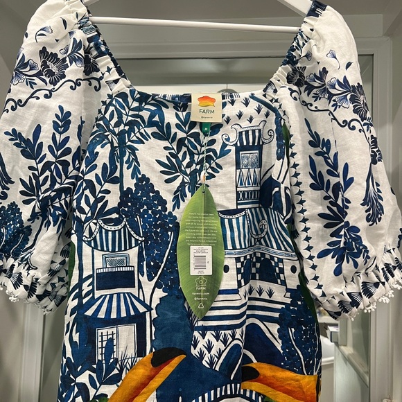 Farm Rio NWT Ancient Garden dress size M - Picture 4 of 5